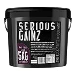 The Bulk Protein Company - Serious Gainz – Mass Gainer Protein Powder – Black Forest Gateau 5kg