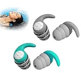 VMINOG Schwimm Ohrstöpsel Erwachsene - 2 Paar Wasserdichte Wiederverwendbare Silikon Schwimmen Ohrstöpsel - swimming earplugs,Ohrschutz zum Duschen Schwimmen Surfen und andere Wassersportarten