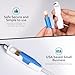 Smaller Peritoneal Dialysis Catheter Transfer Set Holder. PD Secure Shower Accessories. 2 Adjustable Neck Lanyards with, Breakaway Feature for Safety. (White)