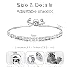 Philip Jones Silver Plated Solitaire Friendship Set Created with Zircondia® Crystals #3