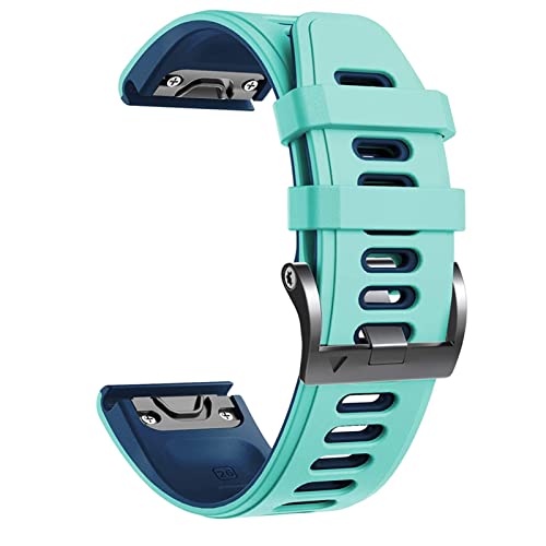 Bracelet silicone souple anti-irritation GUMMMY pour Garmin Fenix 7 6X