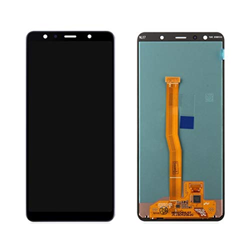 Bloc écran LCD Galaxy A7 2018 tactile réactif noir complet SM-A750F - 2