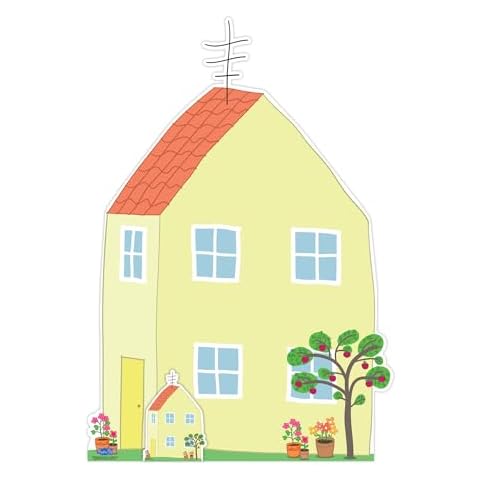 Peppa Pig House Cardboard Cutout 133cm Cover