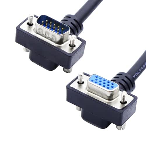 90 Degree VGA Cable 15 PIN VGA Monitor Cable VGA