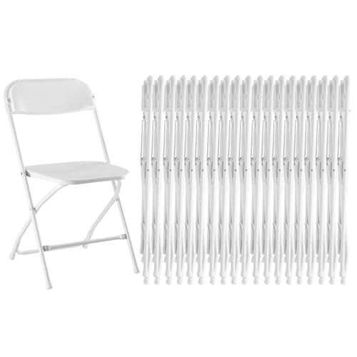 Sweetcrispy Folding Chairs 20 Pack, Portable Foldable Chairs, Home Office