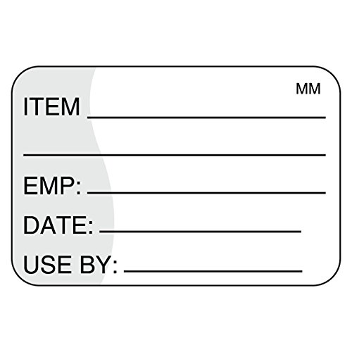 DayMark Safety Systems-IT111221 Removable Item/Date/Use-by Shelf-Life Label, 1" x 1.5" (Roll of 1000) image 2
