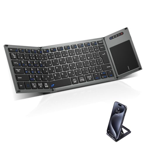【最新型】Ewin キーボード bluetooth 折り畳み ワイヤレス 日本語 412mca5k8bL.jpg
