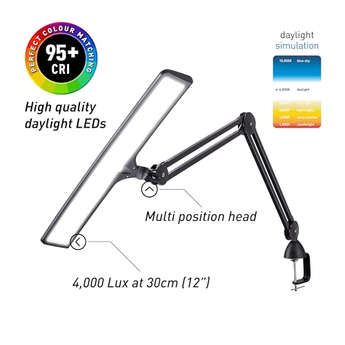 Lampe de Travail Réglable LED Daylight Lumi 6000K pour Loisirs