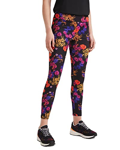 Leggings para mujer Desigual Run mallas transpirables con compresion moldeadora antideslizante