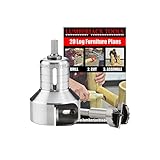 Lumberjack Tools Tenon Cutter Kit for Log Furniture, 1.5' Cutter & Forstner Bit, Pro Series Aluminum, 1/2' Shank, Dual Blades Create a Radius Shoulder Profile, Made in USA