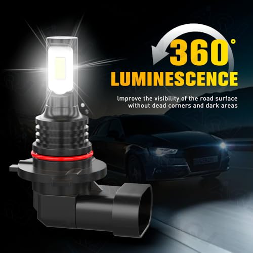 CJZJPV Fit For Lexus RX330 2004-2006 Fog Light Bulbs, Hi Low Beam Bulbs+ Fog Lights Bulbs Kit, 6500K White, Plug and play, Pack of 6 by CJZJPV - Image 9