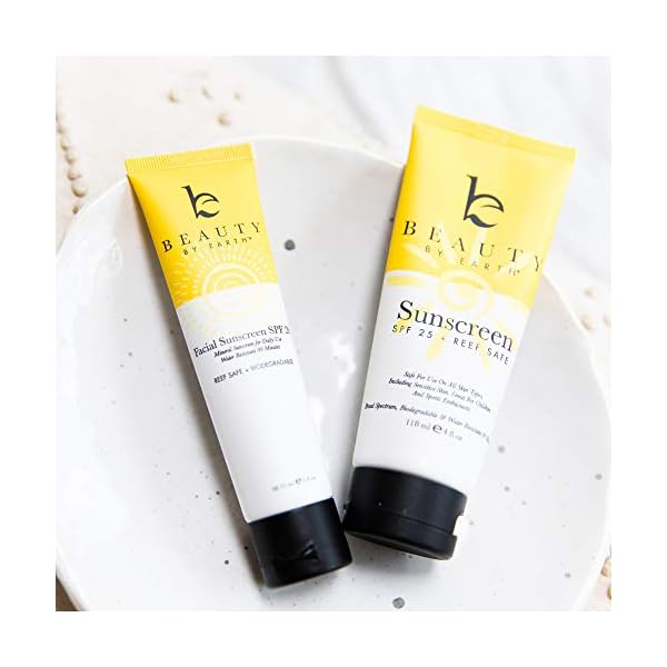 Mineral Sunscreen Set - Face Sunscreen SPF 20 & Body Sunscreen Lotion SPF 25, Zinc Oxide Sunscreen, Reef Friendly Sunscreen, Travel Sunscreen & Facial Sunscreen, Great Baby Sunscreen & Kids Sunscreen