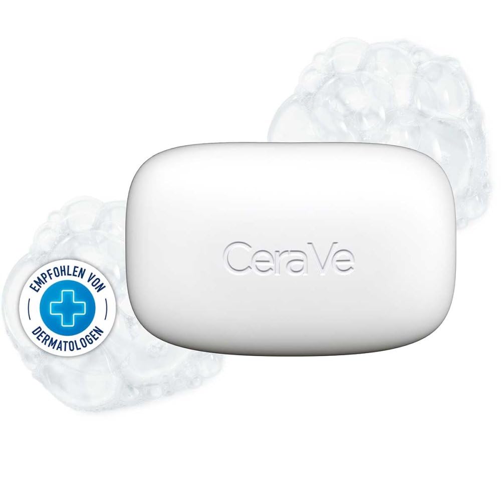 CeraVe Hydrating Cleanser Bar - Soap-Free Body and Facial Cleanser with 5 Moisturizing Cream - 4 5 Ounce