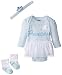 Baby Glam Baby-Girls Princess' 3 Piece Creeper Set
