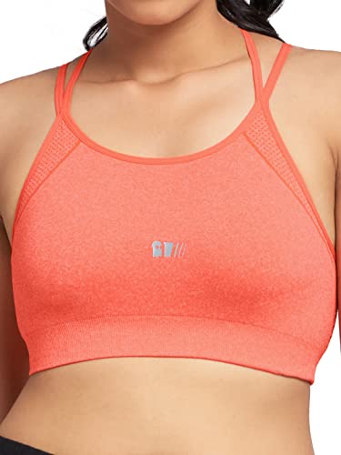Image of The Souled Store Polyester Women's Tss Active: Fighter Mel Solid Training Sports Bras