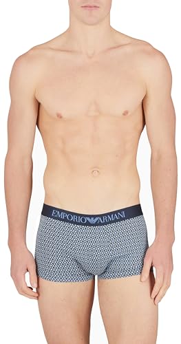 Emporio Armani Men's Classic Pattern Mix 2-Pack Trunk4