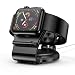 Produktbild iWatch Ladestation YFW, Ladestation für Apple Watch, kompatibel mit iWatch Series 5, 4, 3, 2, 1 (44, 42, 40, 38mm), als Handyhalterung, 2 in 1 Schwarz