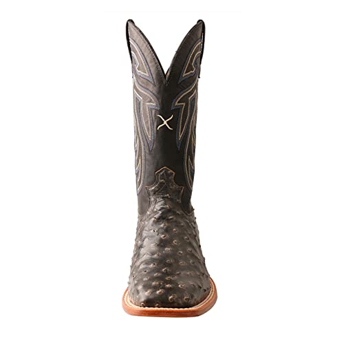 Image of Twisted X Men's Ruff Stock Western Boot Broad Square Toe - Mrs0067