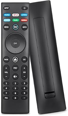 Replacement Remote for All Vizio TVs, XRT140 Universal TV Remote Control Compatible with Vizio LED LCD HD 4K UHD HDR Smart TVs (NO Voice)