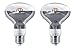 Produktbild 2 x 8 W LED R80 Reflektor Lampe E27 Warmweiß Ersatz für Halogen Spots