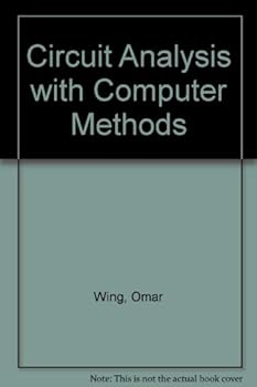 Hardcover Circuit theory with computer methods Book