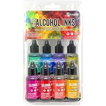 Ranger Tim Holtz Alcohol Inks 8 Pack Retro TAK83009