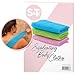 ST 528801 Body Exfoliating Cloths, 11.8 Inch  x 35.4 Inch, Assorted, 3 Pack