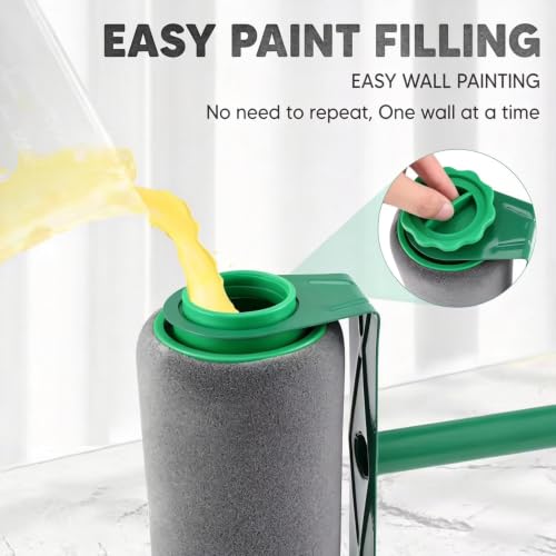 Rodillo de pintura para decoración DIY de casas con almohadillas de esquina 4