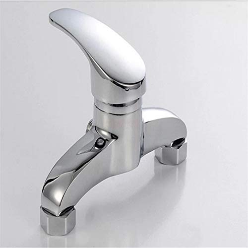 Pomme de douche ronde à main et ensemble de robinet chaud froid