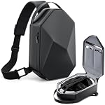 ANNAPRO Le dossier de la recherche de Meta 3/Quest 3S/Quest 2/Vision Pro 2/Pico 4, Crossbody de mode VR Sac compatible avec Kiwi Design/BOBOVR Elite Accessoires de batterie, Sac de voyage à épaule