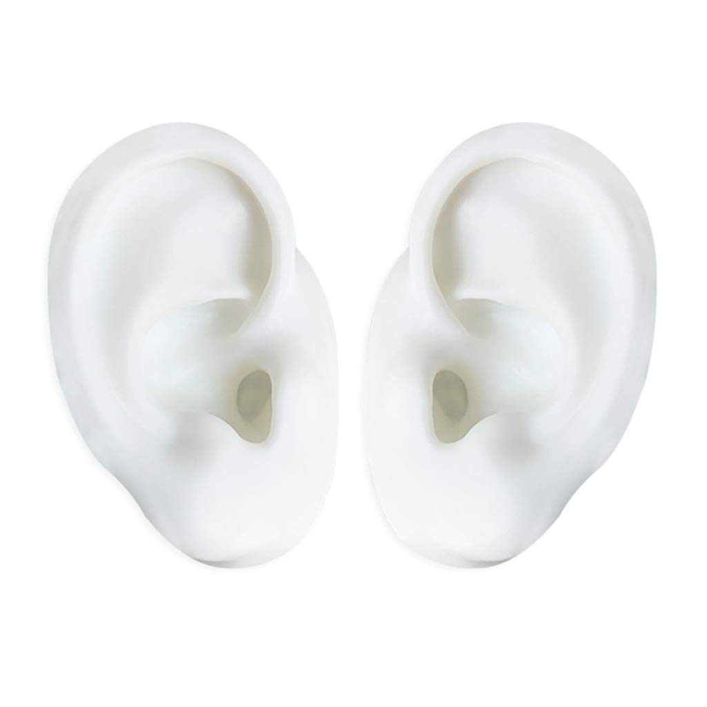 Buy 1 Pair Human Ear Model Resin Casting Mold Silicone Flexible Earmold