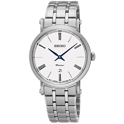 Preisvergleich Produktbild Seiko Damen Analog Quarz Uhr mit Edelstahl Armband SXB429P1