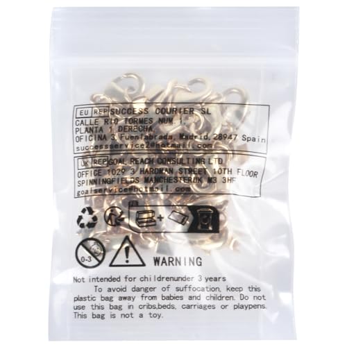 20 Pezzi Chiusura Moschettone Fermagli, Ganci