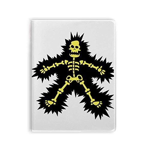 Journal intime squelette couverture souple pour protéger vos secrets
