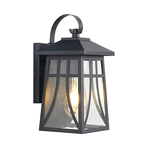 Outdoor Indoor Wall Sconce, Exterior Waterproof Wall Sconce Light Fixture, Modern Wall Lantern for Garage, Porch, Front Door, Patio