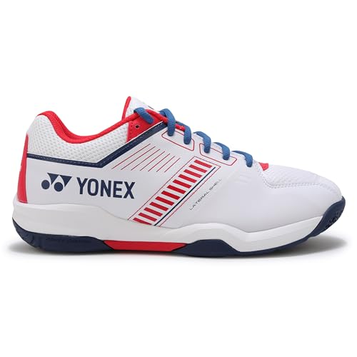 Image of YONEX POWER CUSHION SHB STRIDER FLOW 1 SHOES | Ideal For Badminton,Squash,Table Tennis,Volleyball | Non-Marking Sole |POWER CUSHION |Lateral Shell|Ergoshape|Round Sole|RADIAL BLADE SOLE|One Piece Outsole|