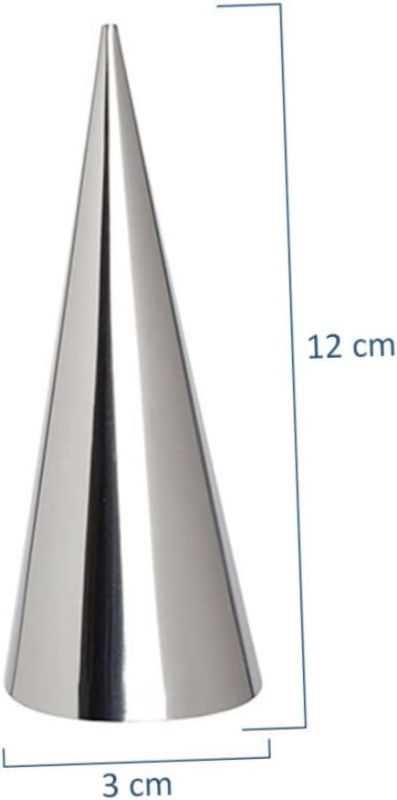 Cone Molds Baking Stainless Steel Pastry Roll Molds for Cream Horns Easy to Use