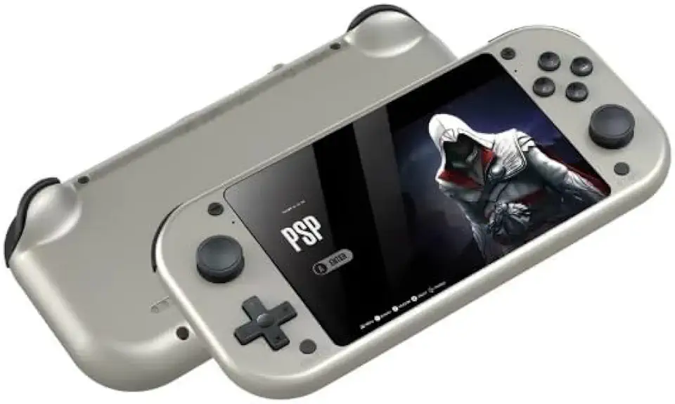 Video Game Portátil M17 | Tela LCD 4,3 " | 25 Emuladores Clássicos | Cinza