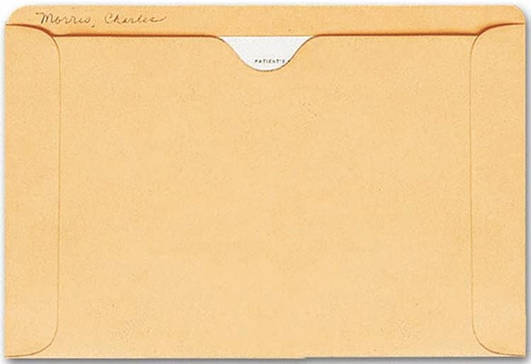 Straight Tab Card File Pocket