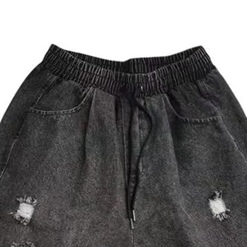Shorts Vaqueros Vintage Rasgados para Hombre miniatura 5
