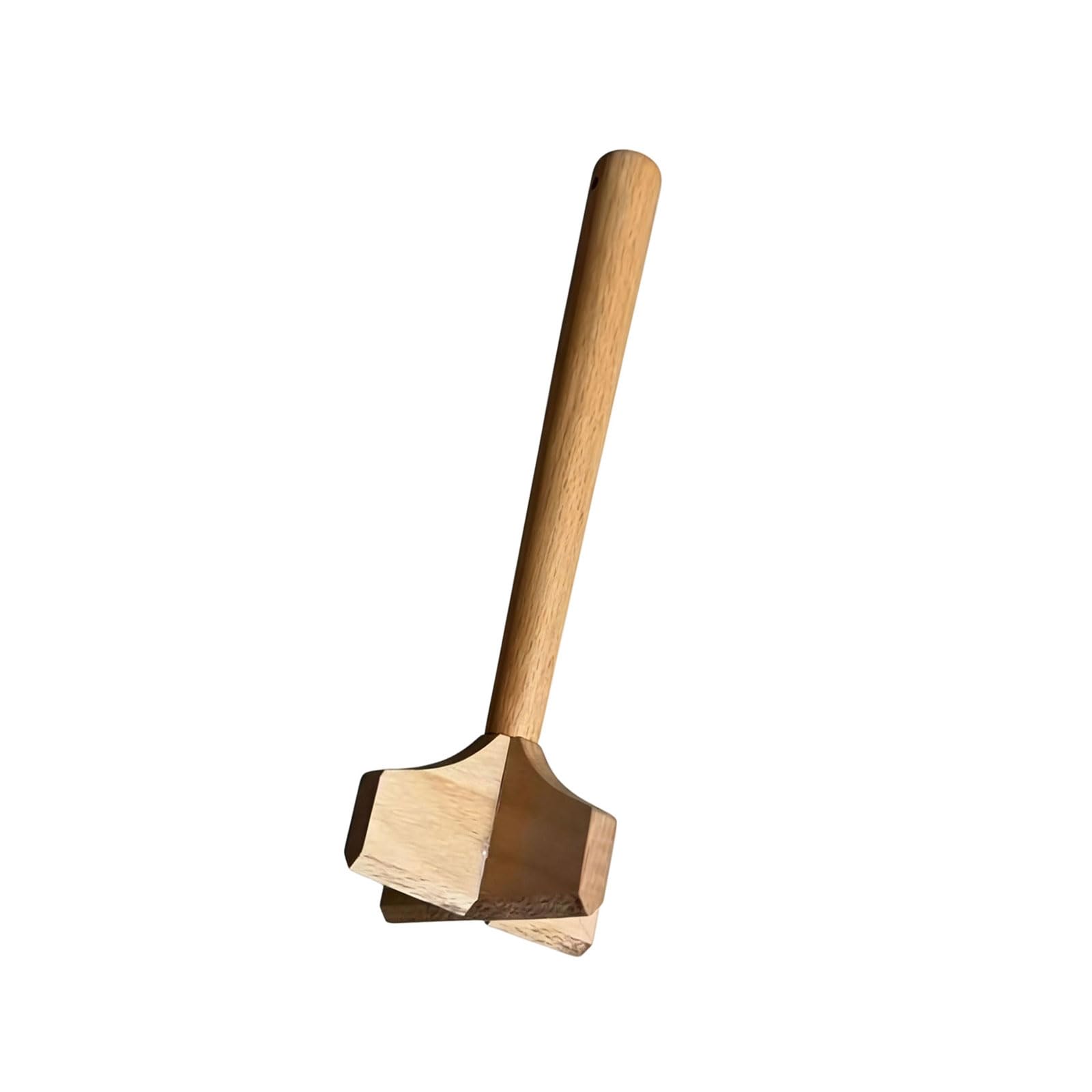 our fave Authentic Wooden Food Processor Masher for Potatoes Beans Fruits on Nonstick Pans 8.5 Inch Head Versatile Food Masher