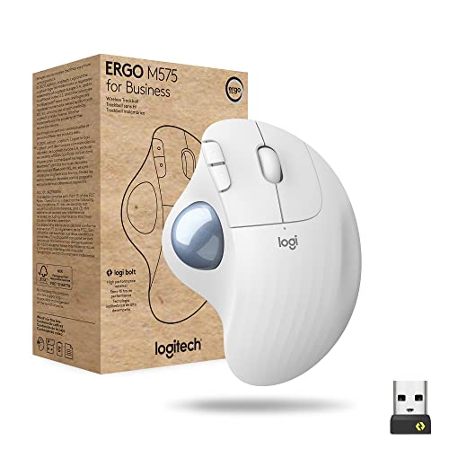 Logitech ERGO M575 Wireless Trackball Mouse for...