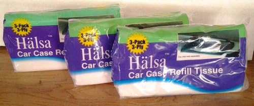 Halsa Car Case Visor Refill 3 Ply Tissue Wipes-3 Packs in a Bag 3 Bags image 4