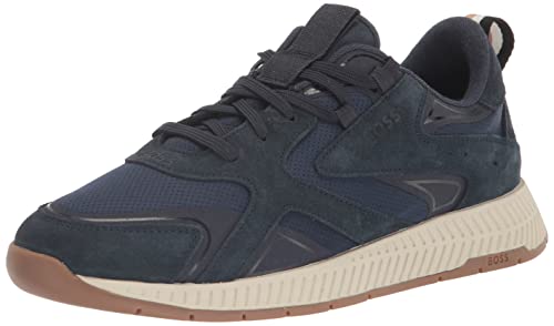 Image of BOSS Men's Mesh Mix Running Sneakers