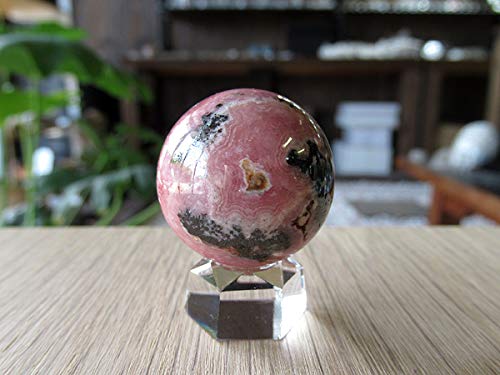 Amazon.co.jp: インカローズ(ロードクロサイト) 丸玉 約25mm/通販/販売