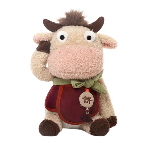 Cheval en peluche 28 cm Generico : mini doudou doux pour jouer et décorer