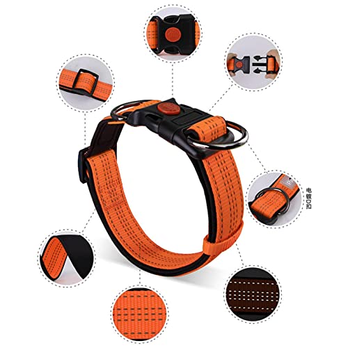 cão ajustáveis | cachorro nylon macio e confortável - Coleira nylon macia e resistente para animais