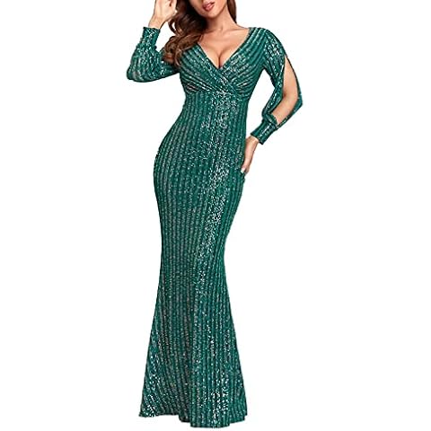 WILLBEST Sparkly Green Sheer Lace Dress Cover