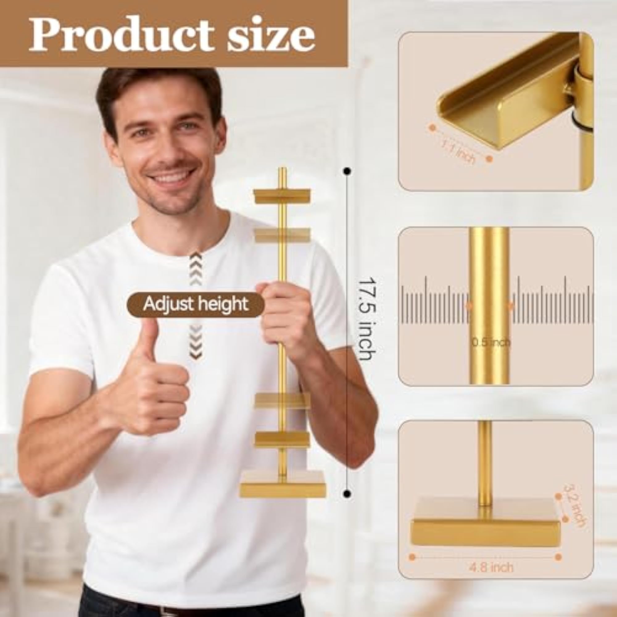 18'' Adjustable Tabletop Easel Stand