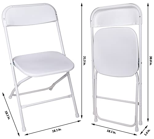 Elevon CGUC.01WT-2PK Folding Plastic Chair thumb #2